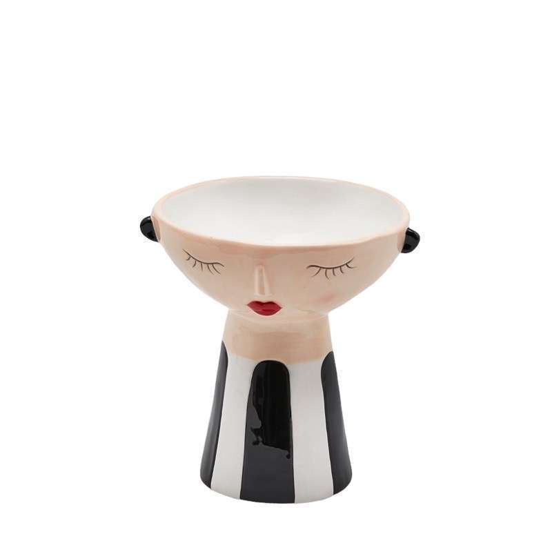 Vaso Faccia Righe EDG
