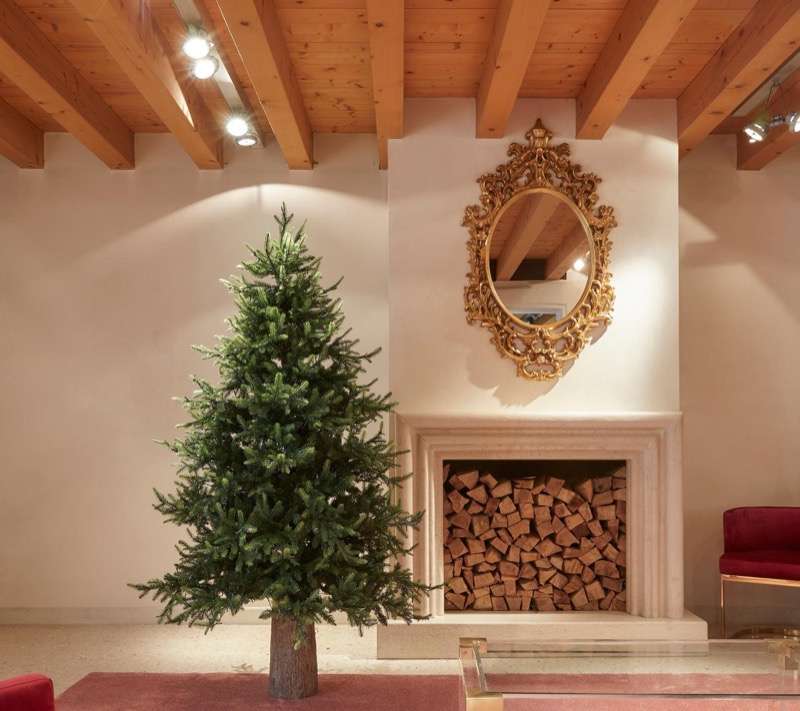 Albero di Natale EDG Pino Merano H150 Natural Senza Led