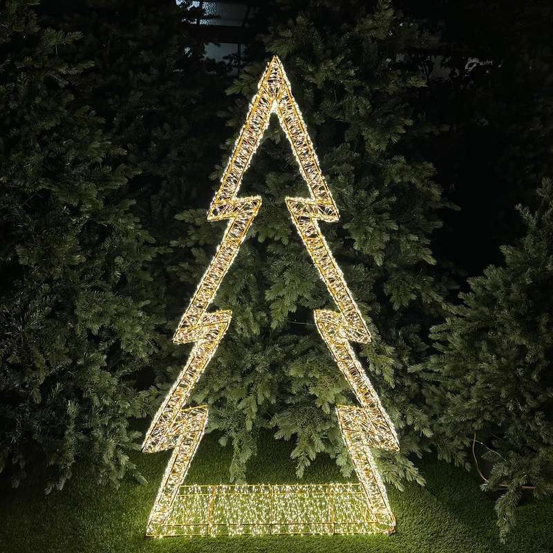 Albero di Natale Pino 9600 Microled H150 Tom's Lights