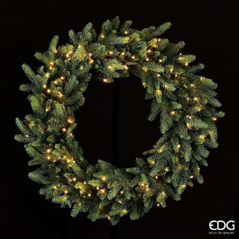 Ghirlanda Luxury Con 150 Luci Led D 80 cm